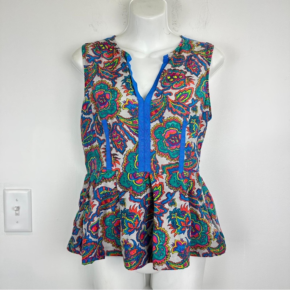 Rachel Roy Cotton and Silk Blend Blouse